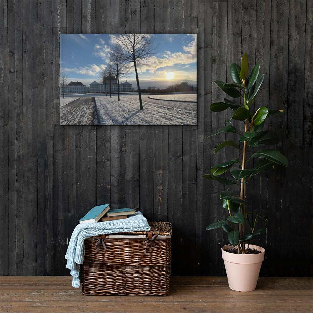 Sne på Fredensborg Slot